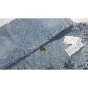 NWT Trendy Date Night Western Bootcut Jeans Blue Light Wash 38x32 True Craft